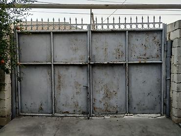 Həyət darvazaları: İşlənmiş Dəmir Həyət darvazası, Mexaniki, Qapı ilə, Kredit yoxdur, Ünvandan götürmə — 1