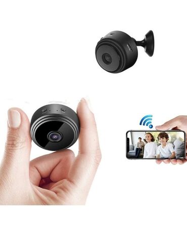 kamere: Mini Wifi Full HD Kućna Sigurnosna Kamera / Veb Kamera sa Noćnim