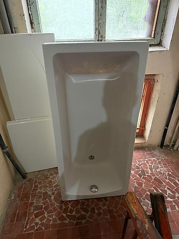 hamam aksessuarları: Akril vanna – kompakt ölçü və dərin kasa Məhsul təsviri: - Material — 1