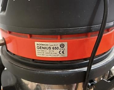 mini blender: Soteco Genius 650 (type EXT-1) profesionalni usisivač/ekstraktor - — 1