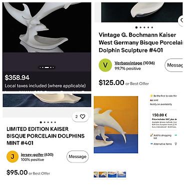 retro luster: Figura orig.Gerhard H,Kaiser porcelan 1971god. Nova nemacka odiginal — 2