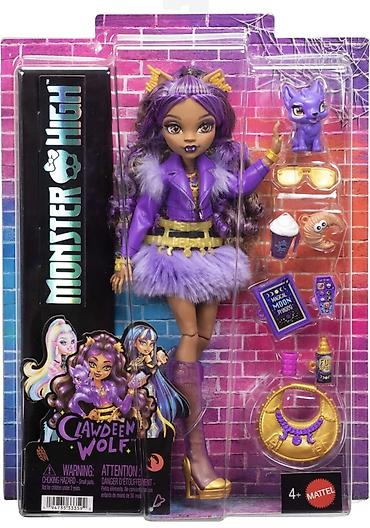 лапки сквиш: Кукла Monster High – Clawdeen Wolf (Mattel)В НАЛИЧИИ - Оригинальная — 2