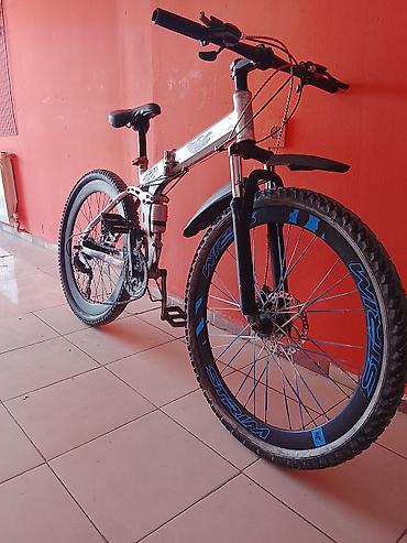 İdman velosipedləri: Dağ velosipedi – tam asma sistemli, 26” təkərlər idiyal veziyete di — 1