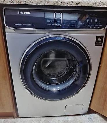 elektrikli motorlar: Paltaryuyan maşın Samsung, 8 kq, İşlənmiş, Avtomat, Qurutmasız — 1
