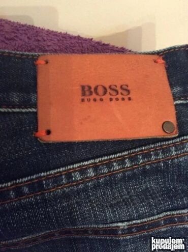 Farmerke: Originalne Hugo Boss farmerice 34 100% cotton — 8