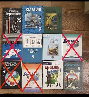 делаю справки: Комплект школьных учебников (разные предметы и классы) — 1