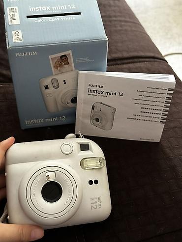 digital camera: FUJIFILM Instax mini 12 — мгновенная камера в цвете Clay White — 1