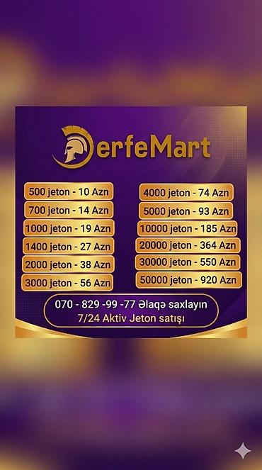 ремонт ipad: PerfeMart – Aktiv Jeton satışı (7/24) Mövcud paketlər və qiymətlər: - — 1