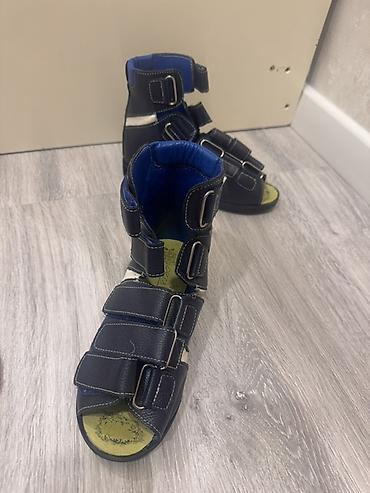 Детская одежда и обувь: Uşaq üçün ortopedik sandal cütü 
 :1defe geyilib ortopedik 36 razmer — 3