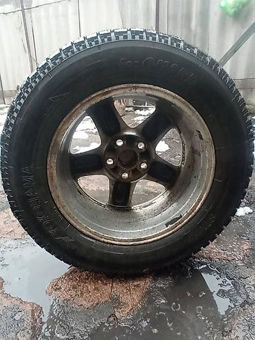 60: Колеса в сборе 235 / 60 / R 16, Зимняя шипованная, Б/у, Комплект, Внедорожные (АТ/МТ), Литые, отверстий - 5 — 2