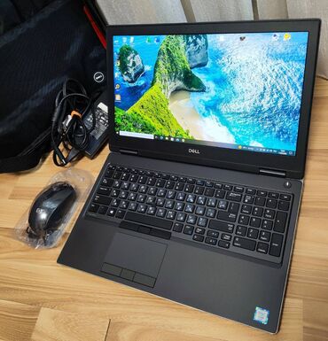 накопители intel: Ноутбук, Dell, 24 ГБ ОЗУ, Intel Xeon, 15.6 ", Б/у, Для работы, учебы, память NVMe SSD