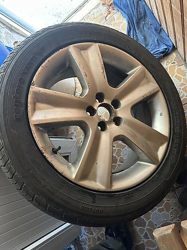 Колеса в сборе: Колеса в сборе 215 / 55 / R 17, Лето, Б/у, 1 шт, Легковые, Литые, отверстий - 5 — 1