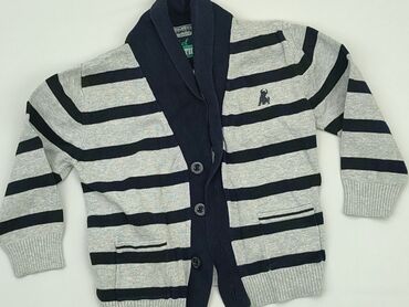 czarny sweterek z koronka: Sweterek, Rebel, 4-5 lat, 104-110 cm, stan - Bardzo dobry