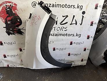 banzai: Крыло Переднее правое Hyundai, 2017 г., Б/у, Оригинал — 2