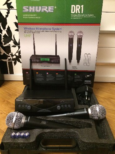 Mikrofonlar: Shure DR1 mikrafon 2- mikrafonlu Reqemsal aparat Məsafə tutumu 100 -da lalafo.az — 5 Mikrofonlar: Shure DR1 mikrafon 2- mikrafonlu Reqemsal aparat Məsafə tutumu 100 — 5