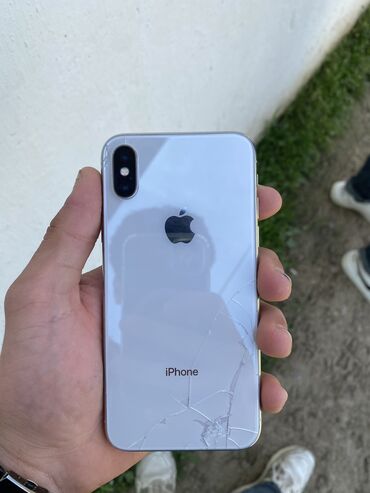 IPhone X, 64 GB, Ağ, Face ID