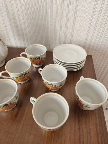 Qəhvə dəstləri və servizlər: Qəhvə dəsti, 6 nəfərlik, Rusiya — 2