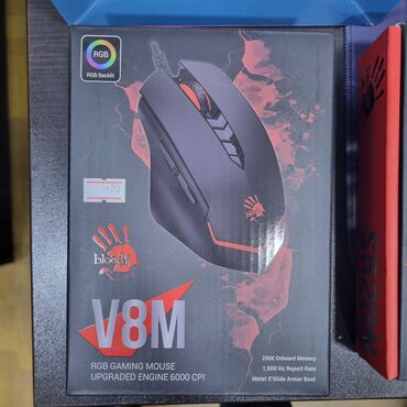 Другие аксессуары для компьютеров и ноутбуков: Наушники игровые, a4tech fh300u NEON usb, 3шт, 1250c Мышка — 4