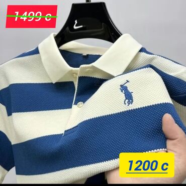 футболки поло мужские брендовые: Футболка 4XL (EU 48), 5XL (EU 50), цвет - Белый