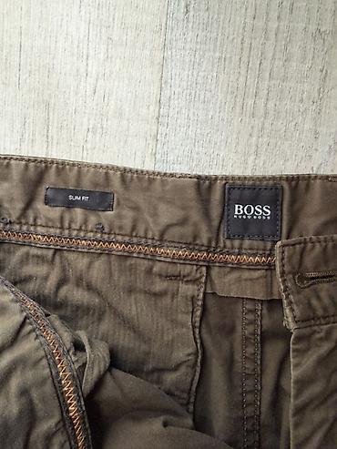 шорты ош: Мужские шорты BOSS (Hugo Boss), модель Slim Fit — 2