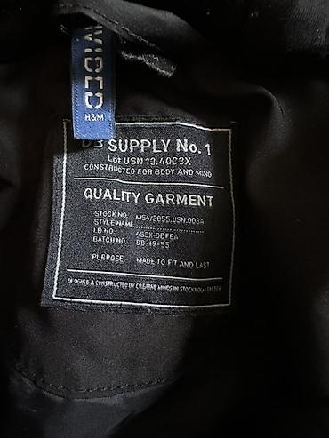 made: Мужская куртка H&M Divided, модель DS SUPPLY No.1. - Цвет: черный — 3