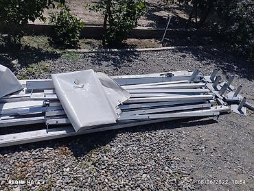 demir qapi bezekleri: Metal karkaslı tent/çadır konstruksiyası - Tətbiq: həyət, tədbir — 8