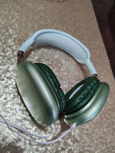 postolje za laptop jysk: **Bežične over-ear slušalice – zelena boja** Elegantne bežične — 1