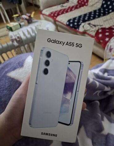 Samsung: Samsung Galaxy A55, rəng - Göy