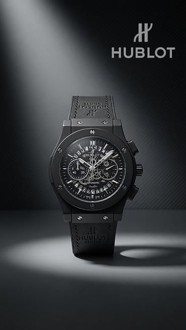 Наручные часы: Новый, Наручные часы, Hublot, цвет - Черный — 3