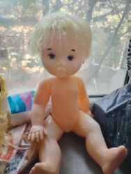 mokuru oyuncaqları: Кукла Даша. СССР. Высота 54 см. В хорошем состояние. Одежда родная