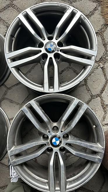 work r18: Литые Диски R 19 BMW, Комплект, отверстий - 5, Б/у — 3