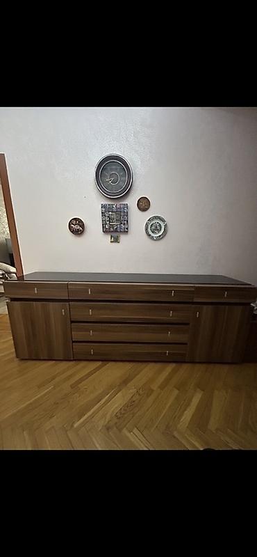 salon dolab: Qonaq otağı mebel dəsti - Künc divan: Açıq bej rəngli yumşaq — 3
