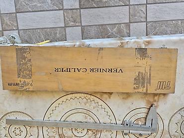 Ölçmə cihazları: TMM firmasına məxsus 500 lük ştangenpərgər. Qutusuda verilir — 3