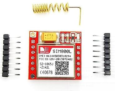 SIM800L Mini GSM/GPRS Modulu – IMEI qeydiyyatlı Arduino və Raspberry