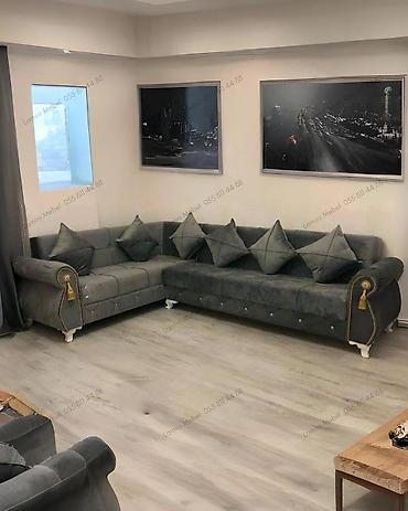 parda tul: Künc Divan Eviniz üçün geniş mebel seçimi: divanlar, dolablar — 1