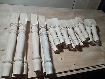 Ножки для мебели: Ножки для мебели, Для стола, Дерево — 2