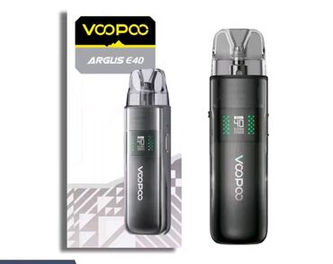 Qəlyan, vayp və aksesuarları: VOOPOO ARGUS E40 👉Bağli Salafan Qutuda +30ml.salt,və ya 60ml.adi yağ — 1