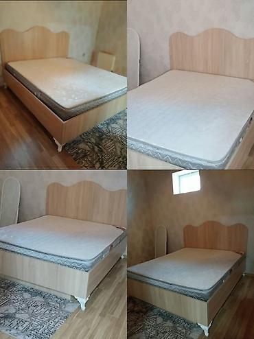 1 kq bugda qiyməti: Taxt – 170x200 sm ölçü Material: açıq ağac tonunda laminat/MDFlam — 1