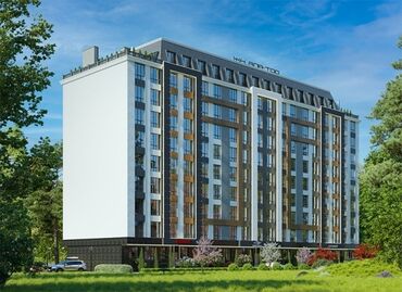 Продажа квартир: 3 комнаты, 82 м², Элитка, 2 этаж, ПСО (под самоотделку)
