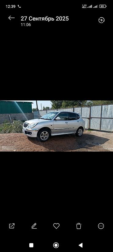 Toyota: Toyota Дуэт: 2002 г., 1.3 л, Механика, Бензин, Хэтчбэк — 11