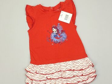 czerwona koronkowa sukienka: Sukienka, 12-18 m, stan - Idealny