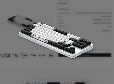 gmmk pro: Клавиатура, Dark Project, Механическая, Проводное подключение, Размер: 80% — 3