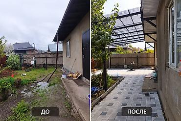 вибропресс: Монтаж навесов и устройство мощения тротуарной плиткой “под ключ” Что — 3