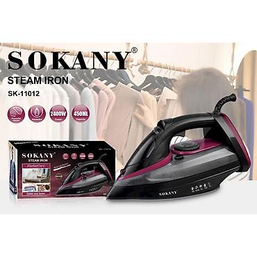 Buxarlı ütülər: №: 16679 Məhsulun adı: Ütü Sokany SK-11012 Brend: Sokany Kateqoriya — 2