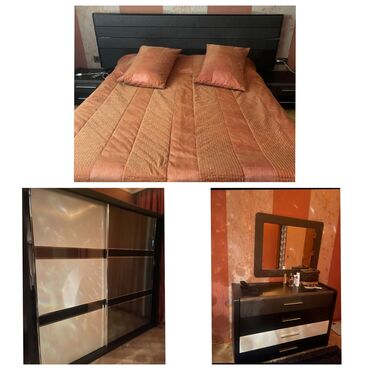 İkinəfərlik çarpayı, Dolab, Termo, 2 tumba, İşlənmiş
