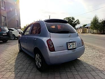 devo matiz: Nissan March: 2003 г., 1.4 л, Автомат, Бензин, Хэтчбэк — 3