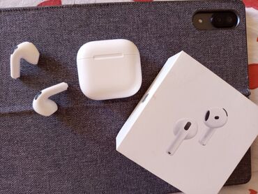 Qulaqcıqlar: İşlənmiş Simsiz (Bluetooth) Qulaqcıqlar, Apple, rəng - Ağ