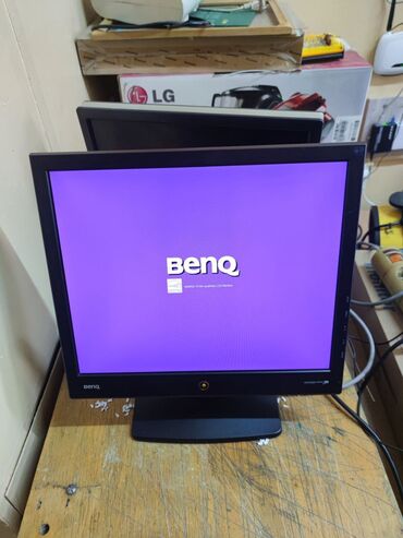 блоки питания для ноутбуков benq: Монитор, Benq, Б/у, 16" - 17"