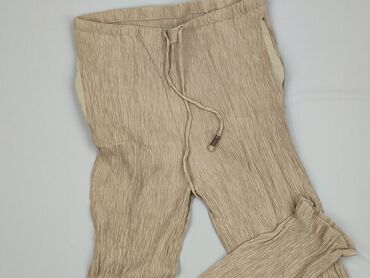 Zara, Material trousers for women, size M (EU 38)