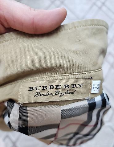 продаю тренч: Плащ-тренч Burberry для девочки, на 1 класс. - Модель: классический — 3